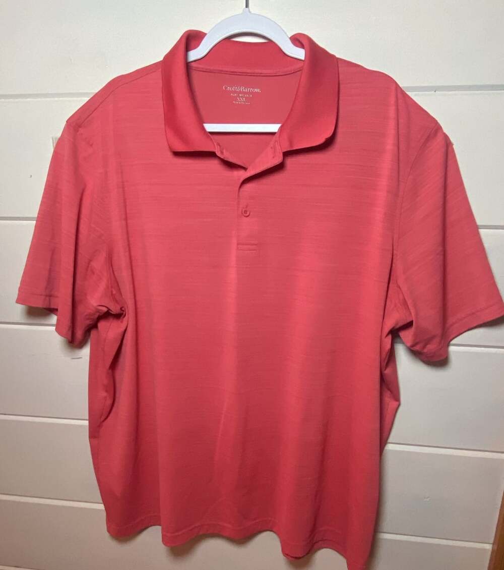 Polo, Croft & Barrow Performance Size XXL Red Short